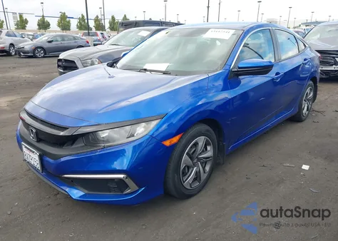 2021 Honda Civic Lx z USA, uszkodzony, nr VIN 2HGFC2F61MH523524